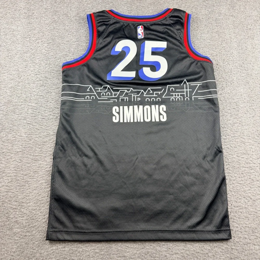 Nike Ben Simmons‎ Philadelphia 76ers Men's S City Edition Swingman Jersey Black
